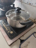 炊大皇汤锅 304不锈钢加厚 22cm小奶锅煮面无涂层炖汤煲汤锅 实拍图