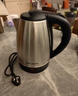美菱（MeiLing）烧水壶热水壶电热水壶 304不锈钢电水壶 2L大容量 MH-D2032银色 实拍图