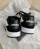 adidas ENTRAP美式校园风运动少年感复古篮球风板鞋男女阿迪达斯 白色/黑色   40 实拍图