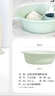 千鸿 脸盆含护手约42CM单只装加厚塑料盆厨房洗菜盆QH-01032颜色随机 实拍图