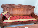 凯比特红木沙发坐垫中式海绵餐坐垫防滑罗汉床五木沙发垫套装定做 石榴花拼接沙发垫含芯 坐垫定制 实拍图