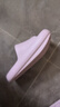 优调负跟拖鞋女厚底居家防滑室内拉筋前高后低情侣拖鞋夏 粉色 35-36 实拍图