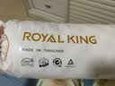 ROYAL KING泰国原装进口天然乳胶枕头 93%乳胶 颈椎乳胶枕 单人 颗粒按摩枕 【泰国进口】-颗粒按摩枕 单个装 60*37*10/12cm 实拍图