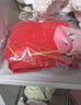 洁丽雅（grace）结婚毛巾一对纯棉婚庆回礼喜庆红色面巾大红喜A类全棉伴手礼 喜庆刺绣毛巾（囍）2条装 实拍图