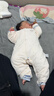 babylove【彩虹全能衣】婴儿连体衣秋冬宝宝恒温薄夹棉羊毛保暖哈衣爬服 实拍图