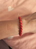 石玥珠宝精品7-8mm凉山南红玛瑙手串本命年转运珠手链男女士款礼物 实拍图