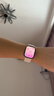 Apple/苹果 Watch S11 智能手表GPS款42毫米玫瑰金色铝金属表壳淡桃粉色运动型表带S/M MEUN4CH/B 实拍图