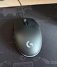 罗技（G）G102第二代游戏鼠标 RGB流光灯效鼠标 轻量化  游戏级8000DPI传感器 黑色 200-8000DPI 实拍图