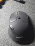 罗技（Logitech）M720 鼠标 无线蓝牙鼠标 办公鼠标 右手鼠标 大手鼠标 优联 黑色 带无线2.4G接收器 实拍图