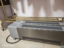 美的（Midea）石墨烯踢脚线取暖器 家用大面积大功率2500W全屋升温速热电暖器电暖气移动地暖烤火炉 HDS25YQL 实拍图