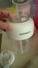 欧美邦榨汁杯果蔬榨汁机小型便携式榨汁桶吨吨杯果汁机家用多功能冰沙机奶昔机搅拌杯电动随行杯秒碎冰 【一杯双盖】米白色1300ml 实拍图