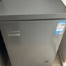 美的（Midea）100L单温家用冰柜减霜冷藏冷冻柜两用小冰柜一级能效节能冷柜小型冰箱BD/BC-100KMF(E)国家补贴 实拍图