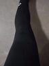 准者轻系列健身长裤高弹速干运动加绒春季跑步压缩衣服打底紧身裤子男 ZZ1601135FR纯正黑  【长裤加绒-发热面料】 L (175) 实拍图