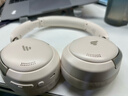 漫步者（EDIFIER）Atom Max ATM小金标 真无线头戴式蓝牙耳机 主动降噪耳机蓝牙5.4 低延迟游戏音乐双耳麦金标认证 云岩白+音乐会员月卡 实拍图