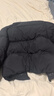 优衣库童装男童女童蓬松羽绒茄克外套夹克羽绒服478148 09 黑色 160 实拍图