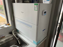 松下（Panasonic）台式洗碗机二代H1D【小尺寸大容积58L】独立烘干 80℃高温除菌 洗烘一体 软水系统 家用台面独立式 实拍图