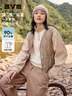 雅鹿羽绒马甲女2025年秋冬新款轻薄内胆保暖时尚贴身大衣内搭V领背心 实拍图