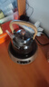 全度玻璃提梁壶家用小型电陶炉煮茶器烧水壶大容量保温玻璃茶壶 提梁壶（烟灰色）+康米电陶 实拍图
