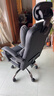 锦汐电脑椅办公椅子电竞椅家用人体工学椅老板椅主播靠背椅皮革转椅 黑色-工学椅【含乳胶坐垫】 实拍图