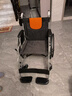 鱼跃 (yuwell)手动轮椅车H062折叠老人轻便免充气铝合金旅行手推代步 实拍图