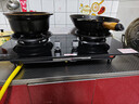 科厨好太太燃气灶天然气煤气灶双灶具大火力嵌入式聚能猛火节能天然气灶液化气炉灶台式 (液化气)九腔鸳鸯+防爆玻璃+ 铜盖 大火力 实拍图