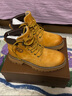 骆驼（CAMEL）王俊凯同款马丁靴高帮秋户外工装大黄靴男 GE122W7757T 金黄 38 实拍图