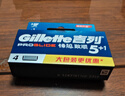 吉列锋隐5致顺 剃刮胡须刀手动 剃须刀片替换装4刀头 5层刀片男士 京东自营旗舰非吉利 年货 实拍图