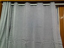 沫梵【窗帘+伸缩杆】窗帘免打孔安装布艺窗帘棉麻感遮光卧室成品套装 浅灰(遮光93%左右) 适用宽1.6-2.1米【窗帘高1.5米】 实拍图