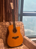 BROOK 布洛克v12吉他单板民谣吉他面单木吉他初学者乐器 41英寸复古色缺角V12G-DCM 实拍图