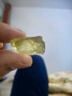 天然水晶宝石石头奇石矿石标本原石摆件地质教学科普摆件 黄水晶一块(2-3cm) 实拍图