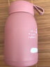 【京东物流送货上门】萌萌兔卡通水杯女牛奶玻璃杯创意便携杯子 粉色萌萌兔 330ml 1只 实拍图