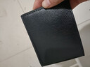 七匹平替零钱包男短款高级质感票夹学生卡包真皮质感钱夹皮夹潮牌 黑色压印*火爆款/ 实拍图