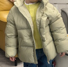 巴拉巴拉童装宝宝羽绒服三防男童冬装女童连帽外套萌趣2025新款面包服外套 实拍图