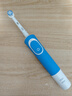 欧乐B成人电动牙刷男士女士圆头牙刷D100声波旋转震动充电式（刷头*2）日常清洁生日礼物年会礼品送礼 实拍图