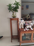 丝竹阁实木花架子置物室内落地式客厅吊兰多层阳台简易绿萝中式盆景摆件 方形-高90cm 实拍图