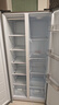 志高冰箱风冷无霜406L双开门多门对开电冰箱家用大容量十字四门对开嵌入式智能冰箱 【对开门】418升超薄嵌入【一级能效】 实拍图
