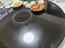 美的（Midea）暖菜板带火锅加热菜板 饭菜保温板2000w电陶炉 家用多功能餐桌转盘自动旋转热牛奶 圆形HBT100YH  实拍图