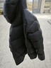 京东京造26春季运动御寒MAX连帽面包短款羽绒服三防保暖男外套 黑色 S 实拍图