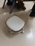亚克力小凳子静音带万向轮儿童学步凳网红小椅子滑轮矮凳浴室凳 颜色随机【活动款】 实拍图