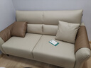 全友家居 家用客厅沙发小户型现代简约奶油风双人位直排科技布艺沙发 实拍图