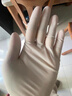 可孚医用检查手套一次性pvc款100只 食品级含橡胶外科家用手术护理L码 实拍图