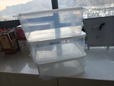 禧天龙冰箱保鲜盒食品级冰箱收纳盒塑料密封盒蔬菜水果冷冻盒 7.3L 3个 实拍图
