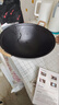 王源吉铁锅炒锅双耳苏锅王老式家用圆底无涂层手工龟纹大肚不粘炒锅38cm 实拍图