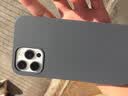 韵宁 适用于苹果17Pro手机壳真液态硅胶iPhone16手机保护套新款纯色黑加仑紫高级感全包防摔简约情侣款 【石墨灰】真液态硅胶*不发黄*不变色 iPhone 16ProMax 实拍图