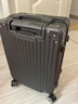 SOO行李箱男万向轮拉杆箱耐磨抗摔20英寸A330旅行箱密码箱女商务黑色 实拍图
