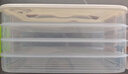 京东京造 饺子冰箱收纳盒 食品接触级包水饺馄饨冷冻收纳盒 （四层一盖） 实拍图