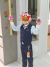罗蒙儿童西装男童礼服花童马甲套装主持人婚礼钢琴毕业表演 藏青 120 实拍图