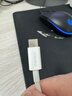 CUKTECH酷态科 type-c数据线60W手机快充CtoC充电线PD快充数据传输适用苹果iPhone15/16/17笔记本电脑 C-To-C快充数据线 1m 实拍图