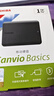 东芝（TOSHIBA）1TB移动硬盘机械新小黑A5 USB3.2 Gen 1 2.5英寸兼容Mac数据存储轻薄便携 实拍图