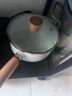 京严搪瓷奶锅不粘锅婴儿宝宝辅食锅煮面热奶锅汤锅泡面锅电磁燃气通用 【升级款】抗菌抗霉宝宝锅 18cm 久煮不粘|一冲即净|炉具通用 实拍图